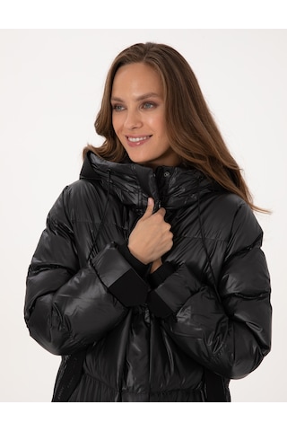 Pierre Cardin Kadın Siyah Kaban 50308988-vr046 Siyah
