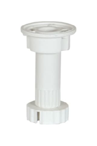 Plastik Baza Ayağı Beyaz 12-17 Cm 5 Adet