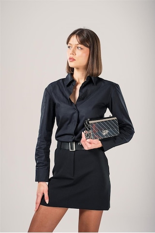 Ççs Kadın 17773 Omuz Askılı El Çantası GÜMÜŞ