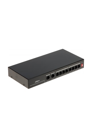 Dahua PFS3010-8ET-65, 8 Port, MegaBit, 8 Port PoE, 65W, +2 Port M
