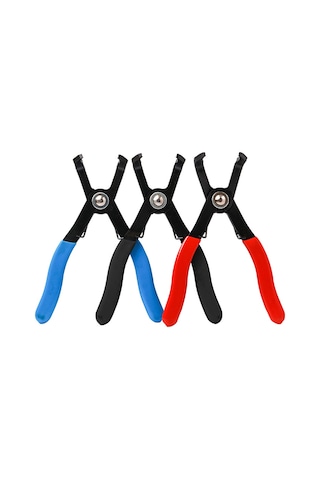 Geeksen Araç İç Döşeme Kilit Çıkartma Aleti, 0-33mm Aralığı, 30 Açıklı Pens, El Tipi Multifonksiyonel Plastik+metal Kesici, Kırmızı