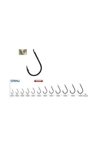 Ryobi High Carbon Chinu Kanca Çapraz Iğne (Siyah-Nickel)
