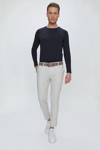 Efor P 1111 Slim Fit Gri Spor Pantolon Gri