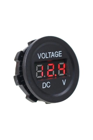 Ic-230d Dijital Voltmetre Pano Tip 28mm 6-32v