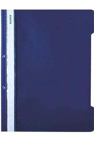 LEITZ TELLI DOSYA ACIK MAVI 50 LI PAKET (4189)