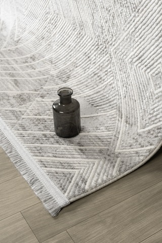 Santana Gri Salon Oturma Odası Çocuk Odası Yatak Odası Halısı Sn422