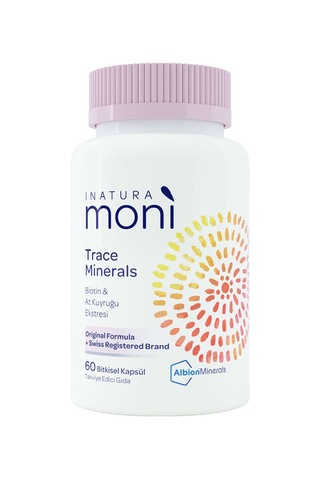 Inatura Moni Trace Biotin Ve At Kuyruğu Eki Multivitamin 60 Bitkisel Kapsül