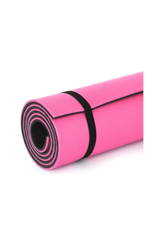 10mm Yoga Matı Pembe Altın
