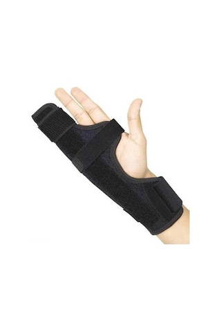 Artfulabode Yaralanmalarda Ve Ve Skycity Siyah Sağlar Rahat Parmak Kırık İyileşme İçin Destek, Boksör Ayarlanabilir Ateli: 5. 4. Yg Siyah