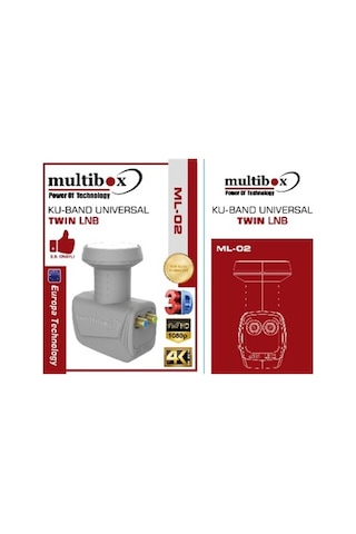 Multibox Twin Çiftli Hd Lnb