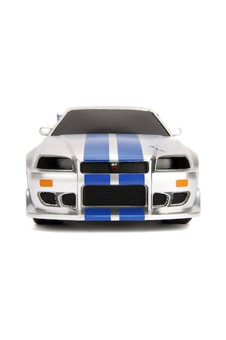 Byrugzy 1:16 Fast & Furious Kumandalı Brian's Nissan Skyline Gt-r Turbo Araba Byrnew Diğer