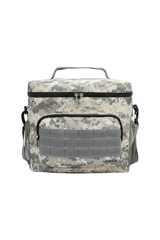 Lıcorıce Açık Büyük Kapasiteli 15l Geri Alınabilir Çift Kullanımlı Isı Yalıtımı Ve Soğuk Tutma Piknik Çantası Gri