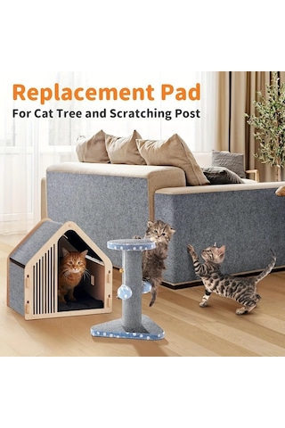 Honeybeeshop Kedi Tırmalama Koruyucu Kendinden Yapışkanlı Mobilya Koruyucu Dark Gray 15 75x78 74inc Koltuk Kapı Ve Kedi Ağacı Rafı İçin Gri 78 7x15 8