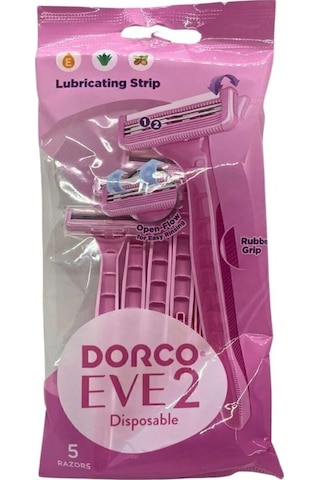 Dorco Everjoy 2 Bıçaklı Simple 5'li Paket