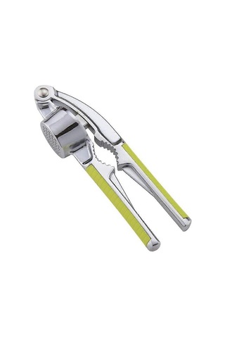 Sarımsak Presi Kırıcı Sıkacağı Pres Çinko Alaşımlı Zencefil Kırıcı Mutfak Aletleri Aletler Siyah