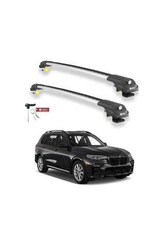 Turtle Bmw X7 G07 2019-2025 Ara Atkı Air1 Gri