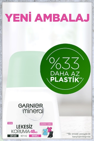 Garnier Mineral Lekesiz Koruma Kadın Roll-On 50 ML