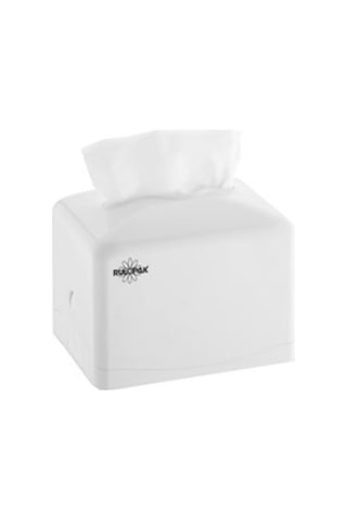 Mini Tekçek Peçete Dispenseri Peçetelik Beyaz