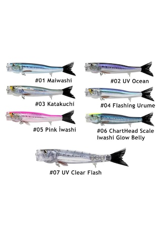 Little Jack Bilhouette Popper 135mm 37gr Suni Yem