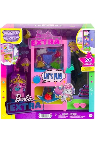 Barbie Extra Kıyafet Otomatı Oyun Seti