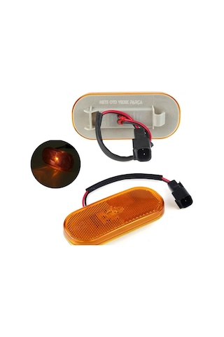 Ford Transit V-363 Yan Gövde Reflektörü Komple Kablolu 2014-2022