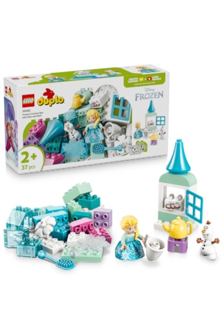 LEGO® DUPLO® | Disney Elsa ve Olaf ile Karlar Ülkesi Yaratıcı Kutusu 10462 – 2+ için Karakterler İçeren Oyuncak Yapım Seti (37P)