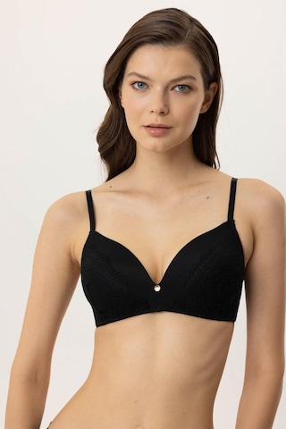 Pierre Cardin Lingerie Paris Boş Kap Regular Sütyen Takım Siyah