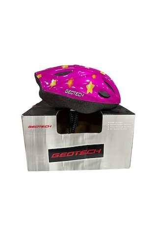 Geotech Bisiklet Çocuk Kaskı Pembe