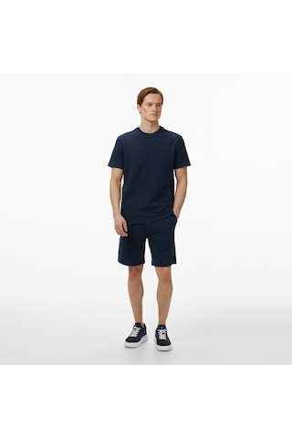 Nautica Erkek Lacivert Regular Fit T-shirt Düz V55318t Lacivert