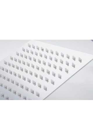 Ahlez Paslanmaz 304 Kalite Ankastre İnce Tepe Duş Başlığı Krom 20 x 20 cm Krom