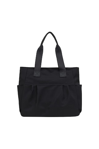 Kadınlar için Naylon El Çantası Ve Cüzdan Büyük Rahat Omuz Çantası Seyahat Çantası Moda Basit Çanta Açık Hava Seyahat Çantası, Siyah A818 Siyah