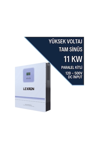 Lexron 11kW 90-500V Hv 2x80a MPPT Akıllı Inverter