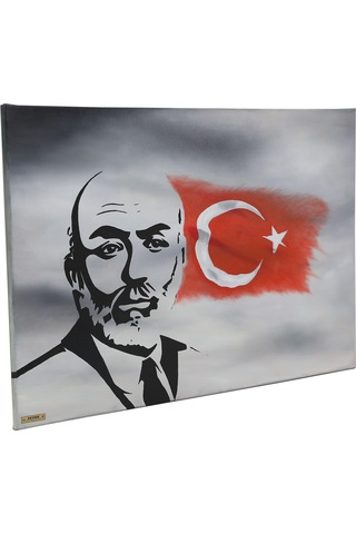 Mehmet Akif Ersoy Yağlı Boya Tablo-5914