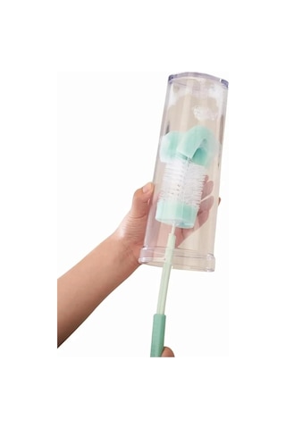 7cm Uzayabilen Matara/termos/şişe/kavanoz Temizleme Fırçası Süngerli Turuncu Sku: Smg8690010185518 Açık