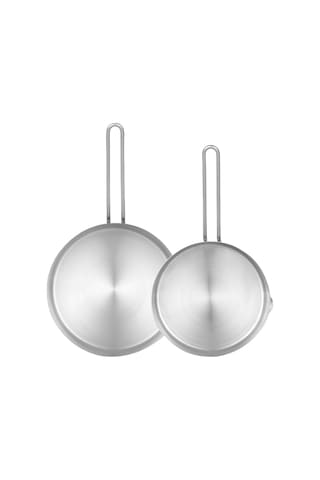 Schafer Jade 2'li Çelik Kaçerola 14+16 CM