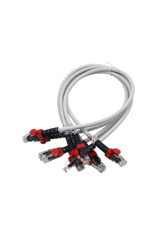 Hcs Cat6 Utp Lsoh 0,50 Mt Gri Patch Cord 5'li Paket