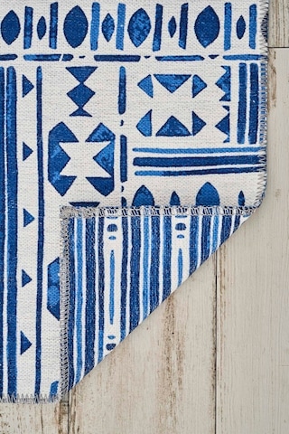 Kaşmir Halı Dekoratif Art Trend Milos Çift Taraflı 160 x 230 CM Salon Mutfak Halısı Yolluk Kilim