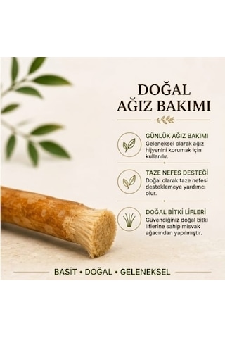 Doğal Taze Vakumlu Misvak