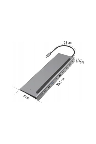Usb-c Hub Stand 10 Port 4xusb-a2xusb-chdmilan