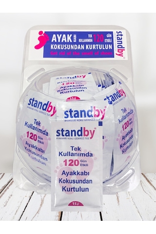 Standby 120 Gün Etkili Ayak Kokusu Giderici Toz 15 G 6'lı