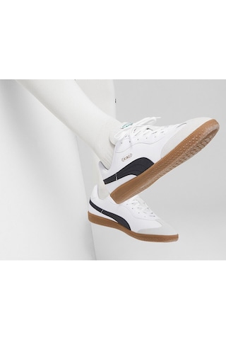 Puma King 21 It Unisex Kapalı Saha/salon Ayakkabısı 10669602 Beyaz 10669602 Beyaz