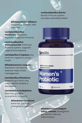 Probiotics For Women Kadınlar Için Probiyotik Mikroorganizma 30 Kapsül