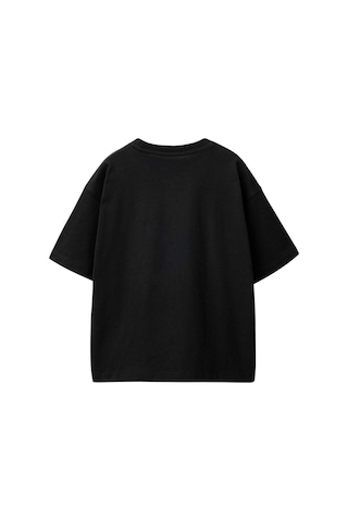 Zuzunga Unisex Basic Kısa Kollu Çocuk T-shirt Siyah