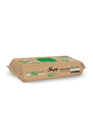 Sleepy Bio Çözünür Yüzey Temizlik Havlusu&Mendili Çay Ağacı&Misket Limonu 50 Yaprak