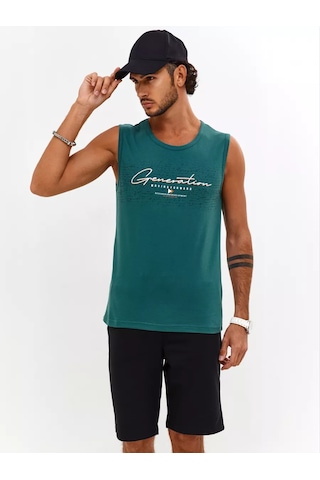 Coffa Baskılı Spor Atleti İç Çamaşırı 90569594 Turkuaz