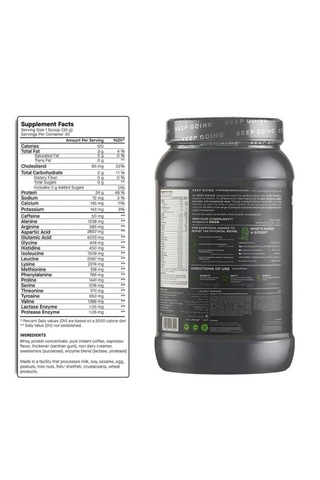 Keep Going Kahve Aromalı Whey Protein Konsantre + Sindirim Enzimleri Porsiyon Başına 24 G Protein Ve Espresso Enerjisi Pazarnaa