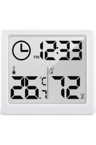 Beyaz Yükseltme Xiaomi Youpin Dijital Lcd Kapalı Termometre Higrometre Ölçer