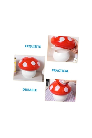 Fastbuy Küçük Kapaklı Masaüstü Çöp Kutusu, Taşınabilir Mini Çöp, Kapalı Masa Çöp Kovası