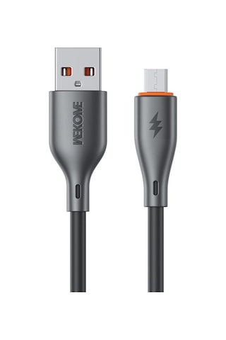 Wk Wdc-116m 12w Usb Micro Usb Hızlı Şarj Veri Kablosu, Uzunluk: 1m Siyah