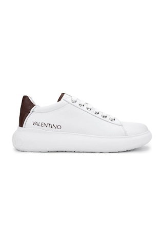 Mario Valentino Unisex Hakiki Deri Beyaz/kahverengi Sneakers & Spor Ayakkabı 1040 95b2310 Ayk Y25 Whıte/brown Beyaz - Kahverengi